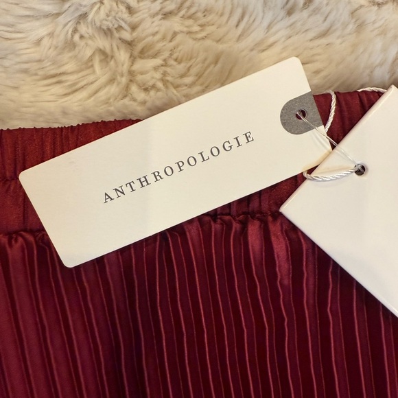 L’IDÉE Strapless Red cherry Pleated Gown Dress - Picture 9 of 15